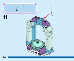 LEGO 43199 instructions page 20 – build guide