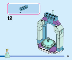 LEGO 43199 instructions page 21 – build guide