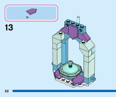 LEGO 43199 instructions page 22 – build guide