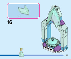 LEGO 43199 instructions page 25 – build guide
