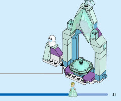 LEGO 43199 instructions page 31 – build guide