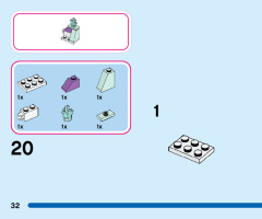LEGO 43199 instructions page 32 – build guide