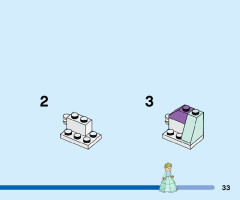 LEGO 43199 instructions page 33 – build guide