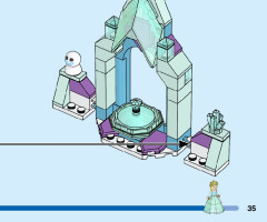 LEGO 43199 instructions page 35 – build guide