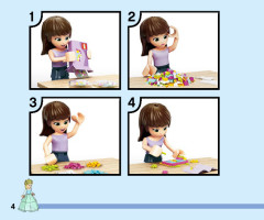 LEGO 43199 instructions page 4 – build guide