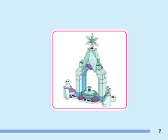 LEGO 43199 instructions page 7 – build guide