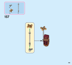 LEGO 43202 instructions page 155 – build guide