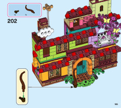 LEGO 43202 instructions page 185 – build guide
