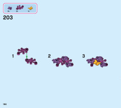 LEGO 43202 instructions page 186 – build guide