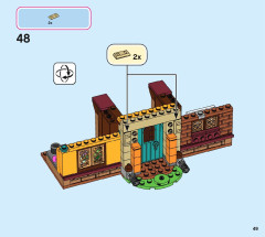 LEGO 43202 instructions page 49 – build guide