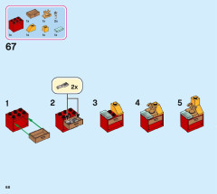 LEGO 43202 instructions page 68 – build guide