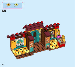 LEGO 43202 instructions page 70 – build guide