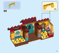 LEGO 43202 instructions page 71 – build guide