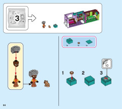 LEGO 43202 instructions page 84 – build guide