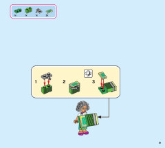 LEGO 43202 instructions page 9 – build guide