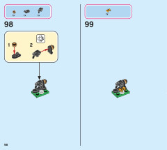 LEGO 43202 instructions page 98 – build guide