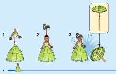 LEGO 43203 instructions page 4 – build guide