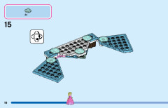 LEGO 43203 instructions page 16 – build guide