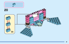 LEGO 43203 instructions page 21 – build guide