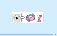 LEGO 43203 instructions page 3 – build guide