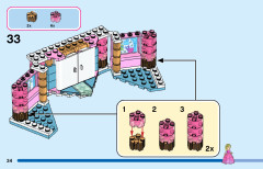 LEGO 43203 instructions page 34 – build guide
