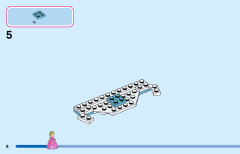 LEGO 43203 instructions page 8 – build guide