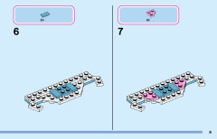 LEGO 43203 instructions page 9 – build guide