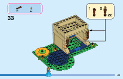 LEGO 43203 instructions page 43 – build guide