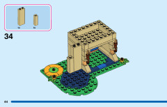 LEGO 43203 instructions page 44 – build guide