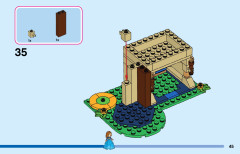 LEGO 43203 instructions page 45 – build guide