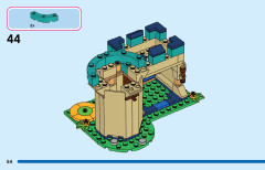 LEGO 43203 instructions page 54 – build guide