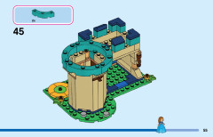 LEGO 43203 instructions page 55 – build guide