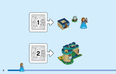 LEGO 43203 instructions page 6 – build guide