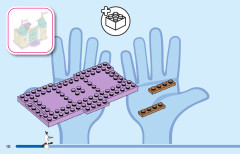 LEGO 43204 instructions page 10 – build guide