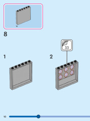 LEGO 43205 instructions page 10 – build guide