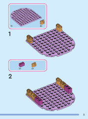 LEGO 43205 instructions page 3 – build guide