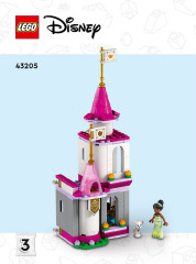 LEGO 43205 instructions page 1 – build guide