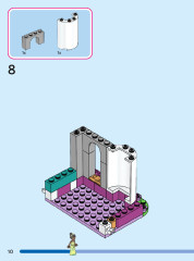LEGO 43205 instructions page 10 – build guide