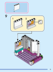 LEGO 43205 instructions page 11 – build guide