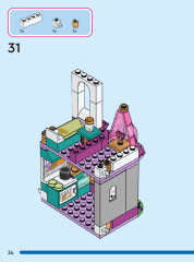 LEGO 43205 instructions page 34 – build guide