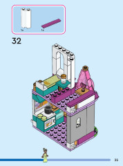 LEGO 43205 instructions page 35 – build guide