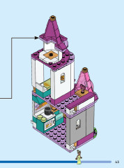 LEGO 43205 instructions page 43 – build guide