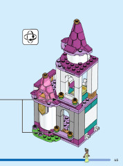 LEGO 43205 instructions page 45 – build guide