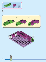 LEGO 43205 instructions page 6 – build guide