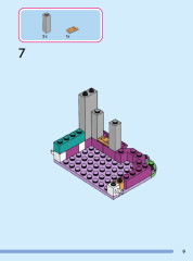 LEGO 43205 instructions page 9 – build guide