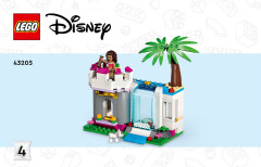 LEGO 43205 instructions page 1 – build guide
