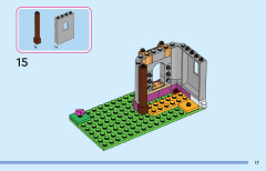 LEGO 43205 instructions page 17 – build guide