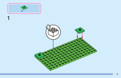 LEGO 43205 instructions page 3 – build guide