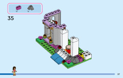 LEGO 43205 instructions page 37 – build guide