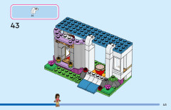 LEGO 43205 instructions page 45 – build guide